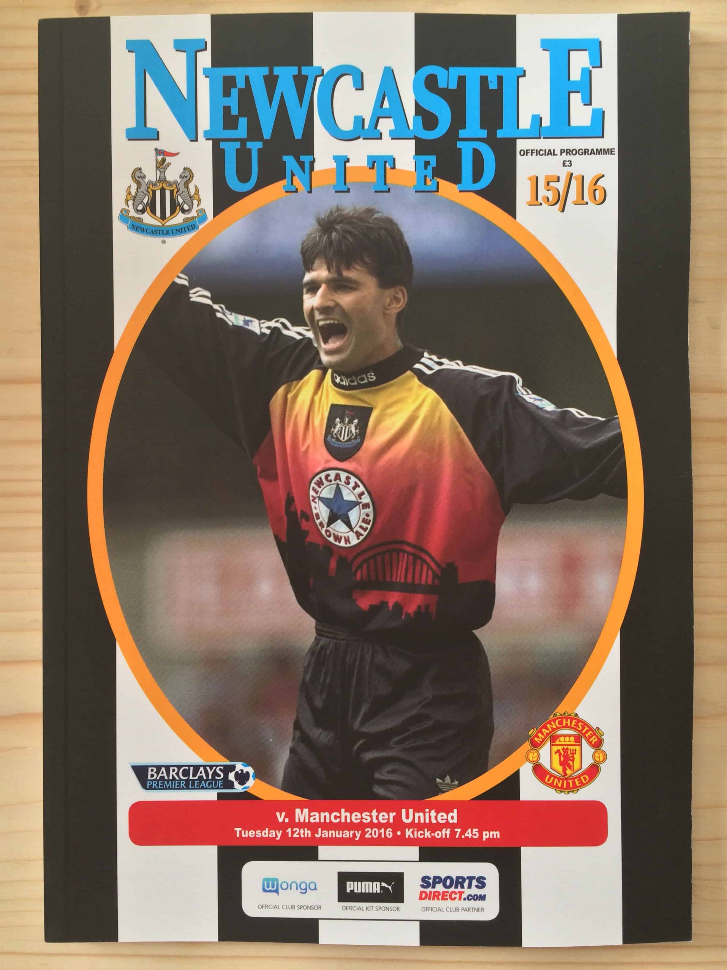 Newcastle United FC v Manchester United FC